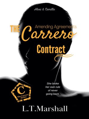 cover image of The Carrero Contract--Amending Agreements (Book 8 of the Carrero Series)